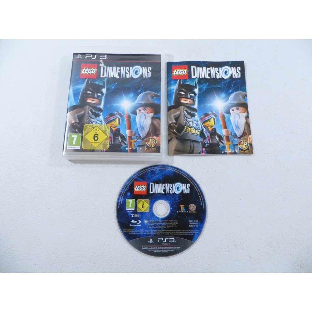 Lego Dimensions Sony Playstation 3 PS3 2015 PAL PEGI Complete CIB